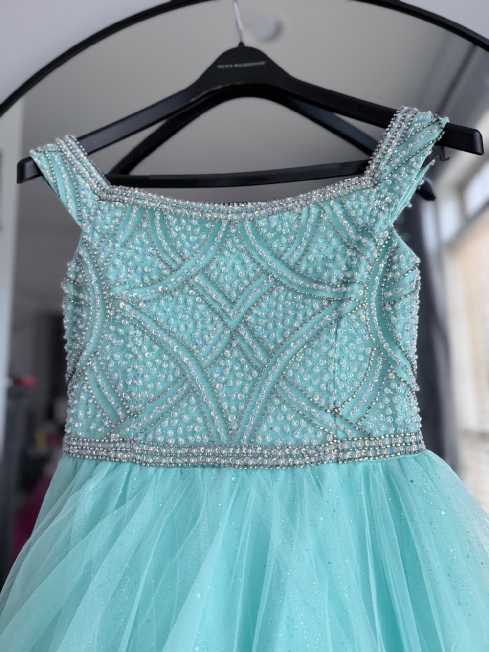 Tiffany Princess Beaded Tulle Ball Gown - Picture 7 of 8